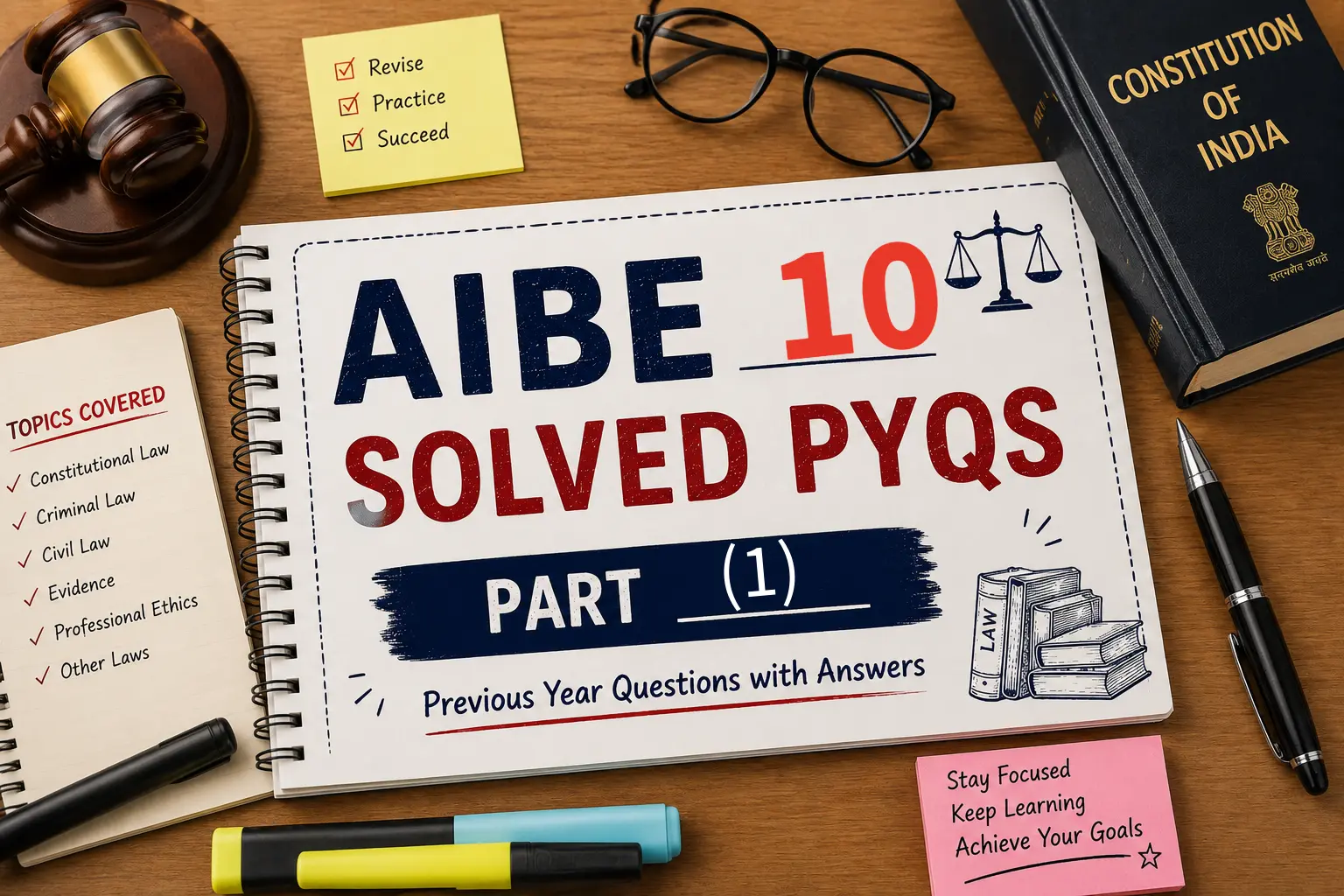 AIBE 10 Previous Year Question Paper with Answers (Solved)