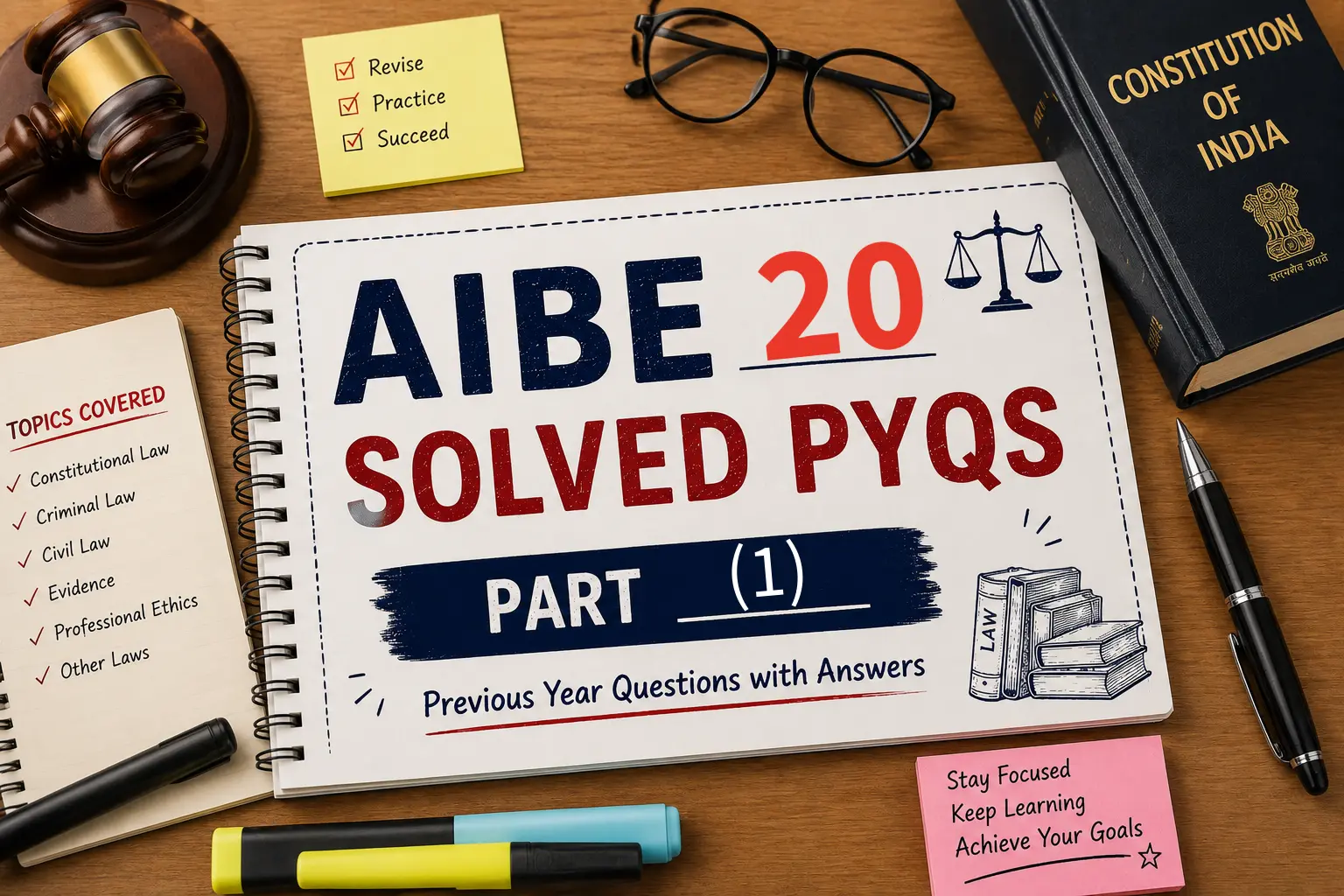 AIBE 20 Previous Year Question Paper with Answers (Solved)