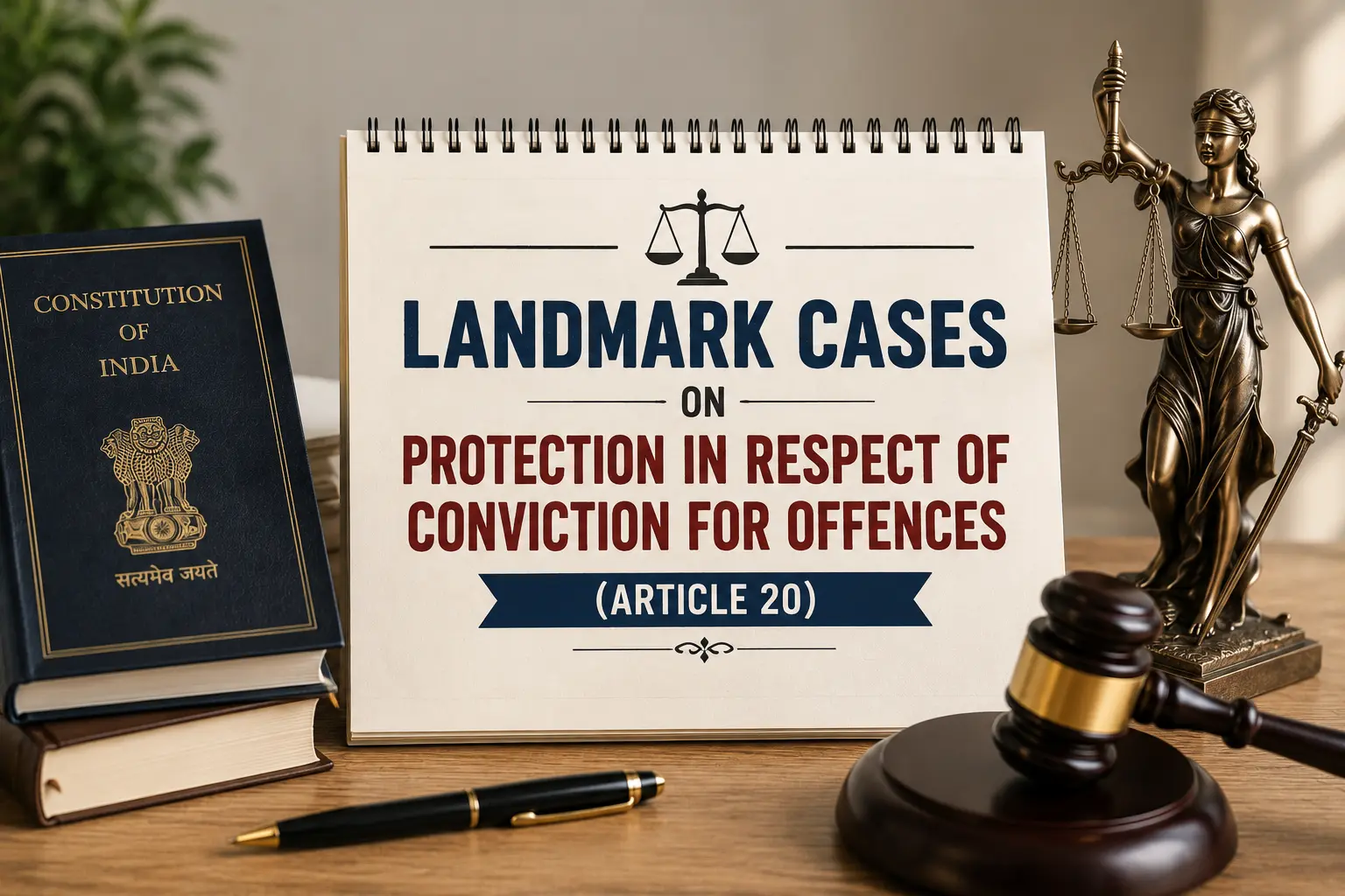 Landmark Cases on Protection in Respect of Conviction for Offences (Article 20)